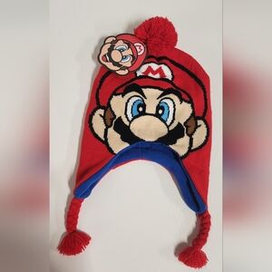 Red and Blue Kids Character Hat